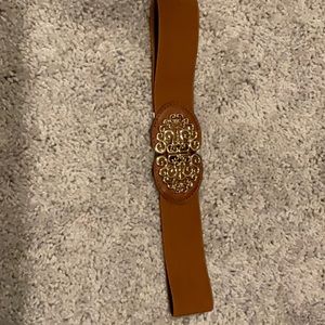 Tan stretch belt